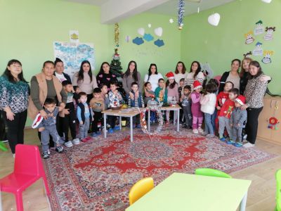 Коледна работилничка А и Б група - ДГ Мечо Пух - Чифлик